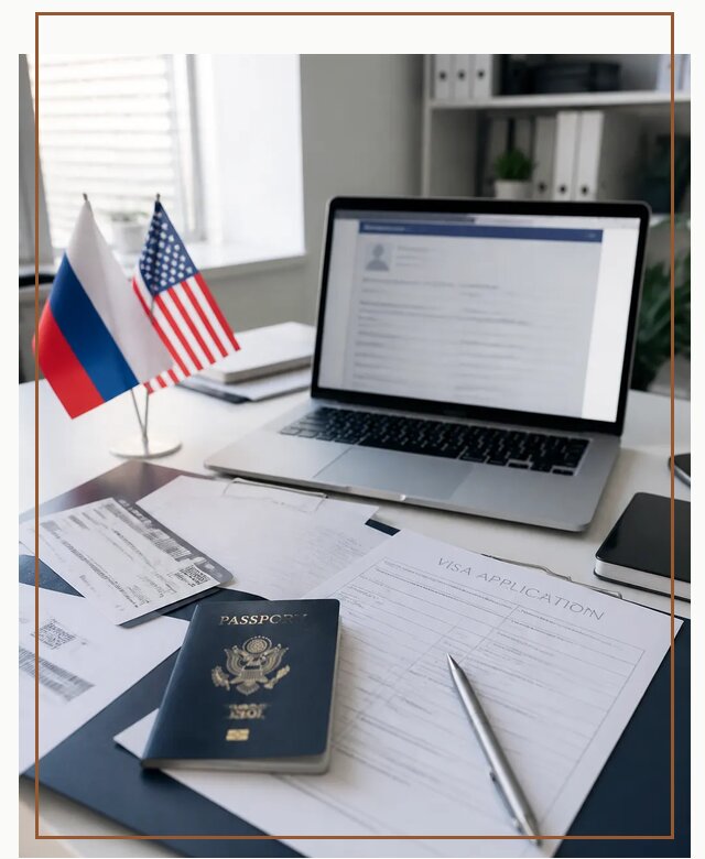 Оформление визы в США для туристов и бизнеса в Лобне