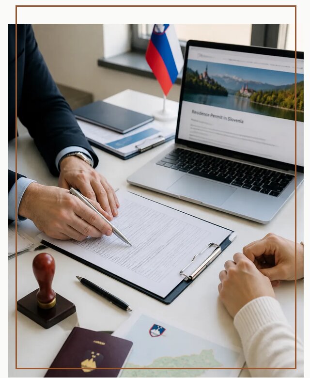 Оформление вида на жительство в Словении под ключ в Лобне