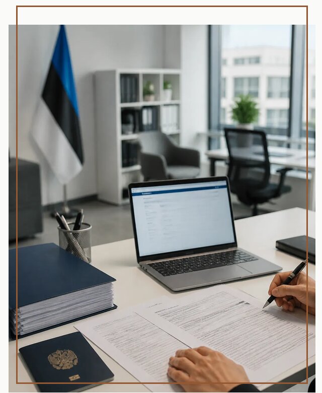 Оформление ВНЖ в Эстонии для переезда и легального проживания в Лобне